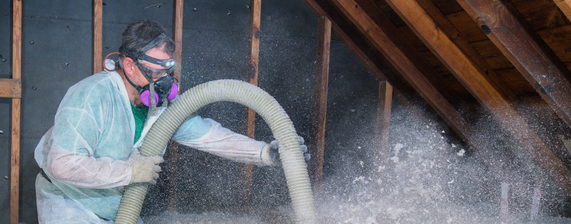 Blown-In Insulation for New Construction in Hardin, MT