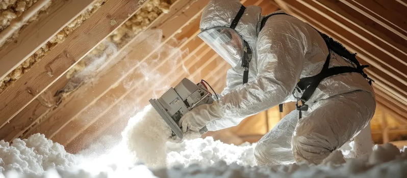 Fire-Resistant Blown-In Insulation Options in Forsyth, MT
